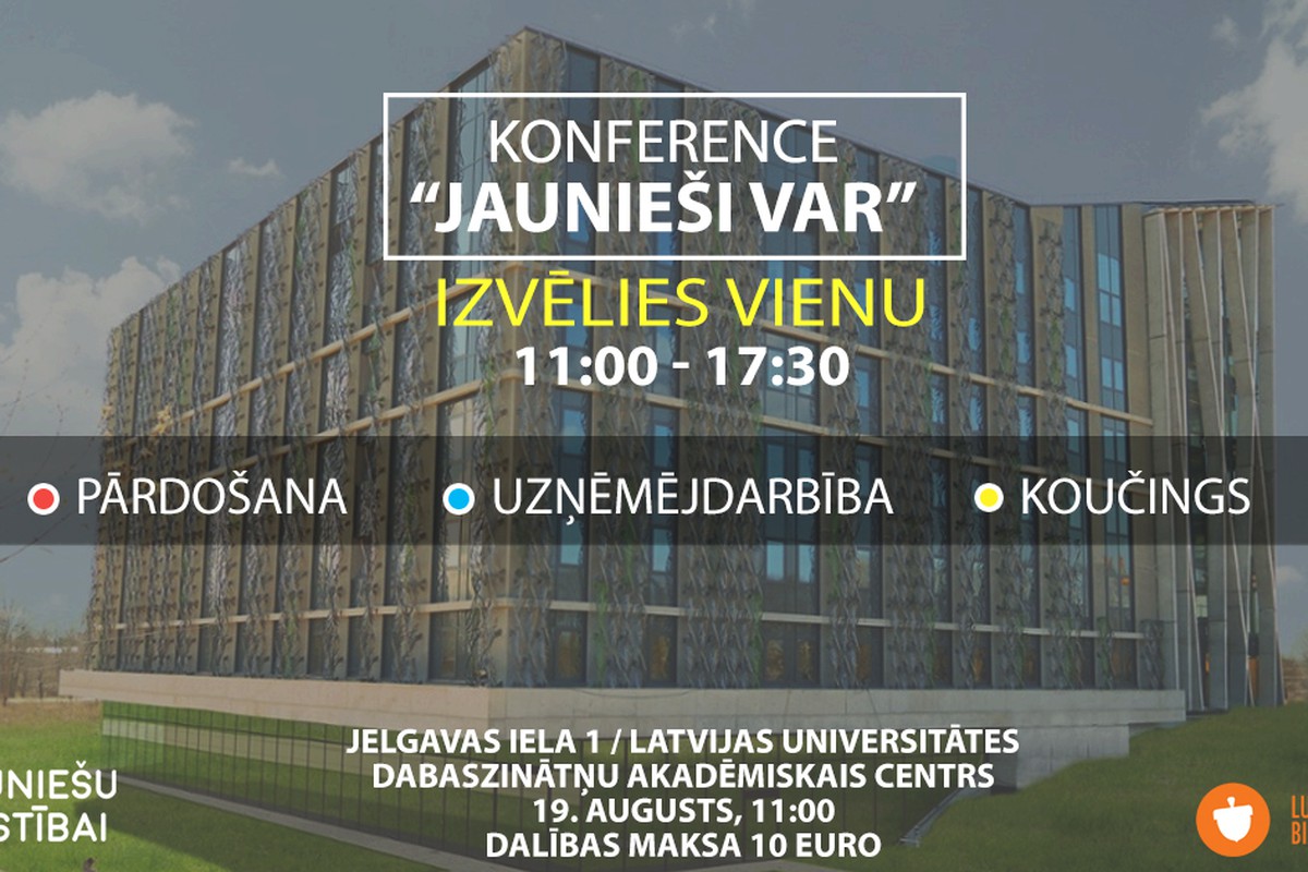 Konference: "Jaunieši Var"